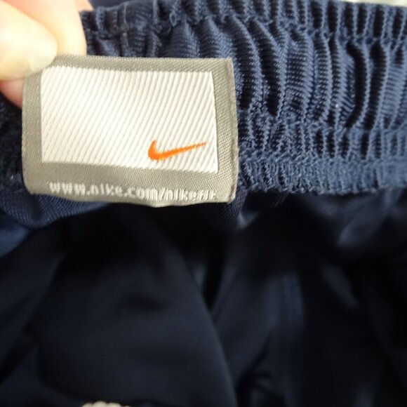 Nike Blue Athletic Track Pants Boys Size M 10 12 Pull-on Elastic Waist - Picture 7 of 11
